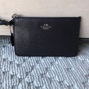 Never used! Coach Black Wristlet